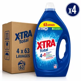 X-TRA Total 4+1 Liquid Laundry Detergent (4 pcs x 63 Washes)