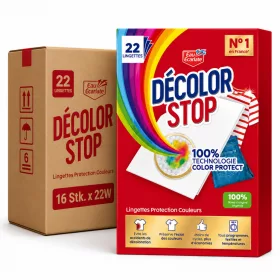   Eau Écarlate Décolor Stop Colour Protection Sheets (16 pcs x 22 W)