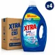 XTRA Total 4+1 Déo Fraîcheur+ Liquid Laundry Detergent (4 pcs x 38 Washes)