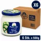 Puck Spreadable Cheese in Glass Jar – 6 Pcs x 500 g
