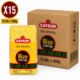 Çaykur Rize Tourist Black Tea – 15 pcs x 500 g