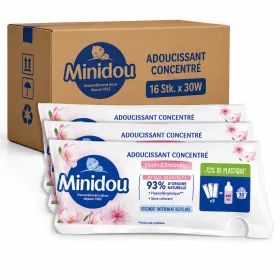 Minidou Concentrated Fabric Softener (16 pcs x 30 W)