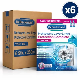   Dr. Beckmann Washing Machine Cleaner Complete Protection (6 pcs x 250 ml)