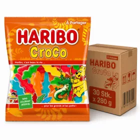 Haribo Croco Fruchtgummi Krokodile (30 Stk. x 280 g)