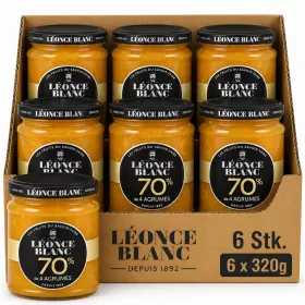    Léonce Blanc %70 Meyve Oranlı 4 Narenciye Reçeli (6 Adet x 320 g)