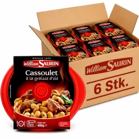   William Saurin Cassoulet with Goose Fat (6 Pcs Carton, 400 g)