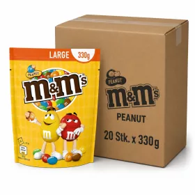   M&M's Peanut Chocolate Candies with Peanuts (20 pcs x 330 g)