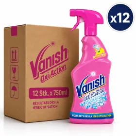 Vanish Oxi Action Stain Remover Spray (12 pcs x 750 ml)