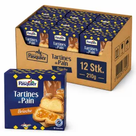  Brioche Pasquier Tartines de Pain Brioche (12 Stk. x 210 g)