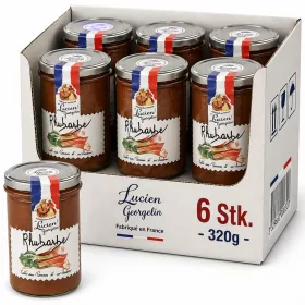  Lucien Georgelin Rhabarber Fruchtaufstrich (6 Stk. x 320 g)