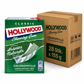 Hollywood Sakız Chlorophylle Nane (28 Adet x 155 g)