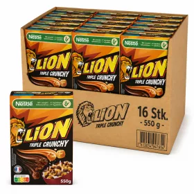   Nestlé Lion Triple Crunchy Frühstückscerealien (16 Stk. x 550g)