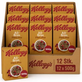  Kellogg’s All-Bran Fibre Plus (12 Pcs x 500 g)