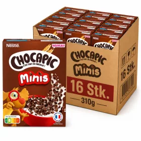    Nestlé Chocapic Minis Frühstückscerealien (16 Stk. x 310 g)