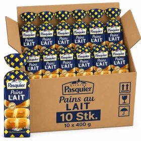  Pasquier Milk Bread Rolls (10 Pcs x 350 g)