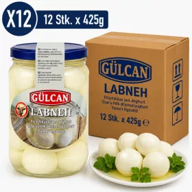 Gülcan Natural Labneh – 12 Pcs x 425 g