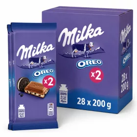 Milka Oreo Milk Chocolate (28 pcs x 200 g)