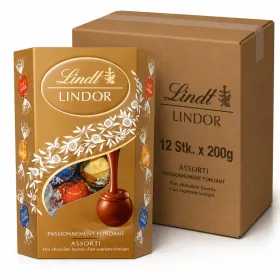 Lindt Lindor Assorted Chocolate Truffles (12 pcs x 200 g)