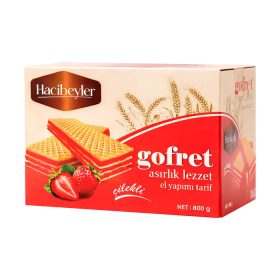   Hacıbeyler Erdbeerwaffeln 800 g | Gıda Ürünü – Premium Lezzet