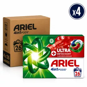   Ariel 4in1 Pods Ultra Stain Remover Laundry Capsules (4 pcs x 26 Washes)