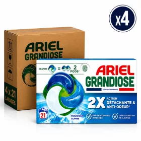   Ariel Grandiose Alpine Fresh Laundry Pods (4 pcs x 21 Washes)