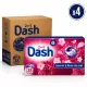 Dash 2in1 Jasmine & Rose De Mai Laundry Pods (4 pcs x 38 Washes)