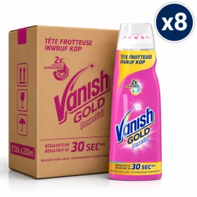 Vanish Gold PowerGel Stain Remover (8 pcs x 200 ml)