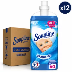   Soupline Concentré Grand Air Fabric Softener (12 pcs x 60 Washes)
