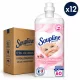 Soupline Concentrated Hypoallergenic Fabric Softener with Sweet Almond Milk (12 pcs x 60 Washes)