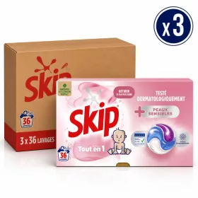   Skip Sensitive Tout en 1 Laundry Capsules (3 pcs x 36 Washes)