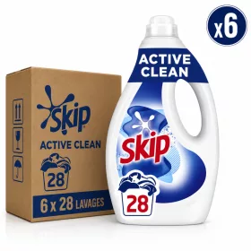   Skip Active Clean Liquid Laundry Detergent (6 pcs x 28 Washes)