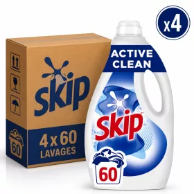   Skip Active Clean Liquid Laundry Detergent (4 pcs x 60 Washes)