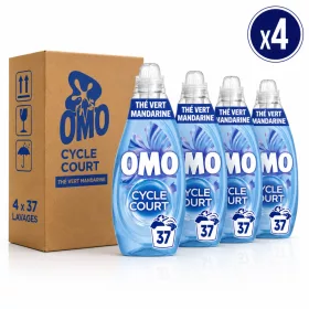   OMO Cycle Court Green Tea & Mandarin Liquid Laundry Detergent (4 pcs x 37 Washes)