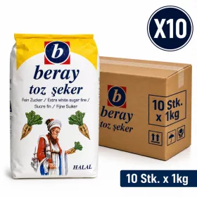 Beray Fine White Sugar – 10 pcs x 1 kg