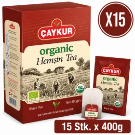 Çaykur Organic Hemşin Tea – 15 pcs x 400g