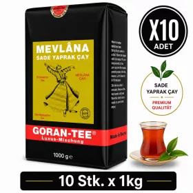   Mevlana Goran-Tee Plain Black Loose Leaf Tea – 10 pcs x 1kg
