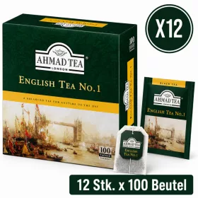 Ahmad Tea English Tea No.1 – 12 pcs x 100 Tea Bags
