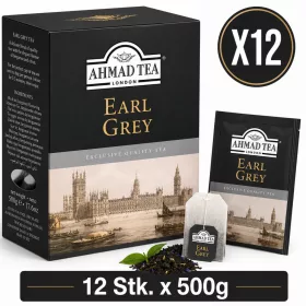 Ahmad Tea Earl Grey Black Tea – 12 pcs x 500g