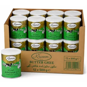 KHANUM Butter 12 × 500 g