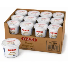 Gazi Cremiger Kaymak Milchrahm 12stk x 200 g