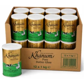 KHANUM Butter 12 × 1 kg