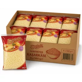 ŞAFAK Geriebener Kaşarkäse 8stk × 500 g
