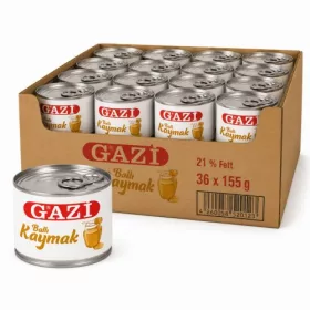 GAZI Honig-Kaymak 21 % Fett 36 × 155 g