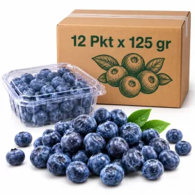 Blueberries in Carton - 12 Pkt x 125 gr