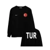 Rundes Flaggen Sweatshirt
