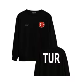 Rundes Flaggen Sweatshirt