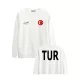 Sweatshirt mit Atatürk Unterschrift