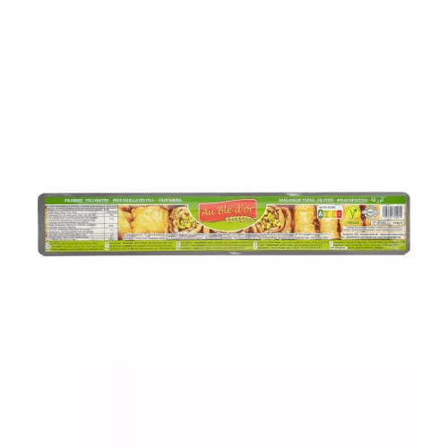 Au ble d'or Filo Pastry 20 pieces (1 box)