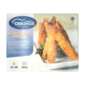 Torpedo Garnalen 16/20 - 800gr x 10 stk