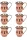 Mini Zemzem Ladle Mug 100 ml – 6-Pack Set
